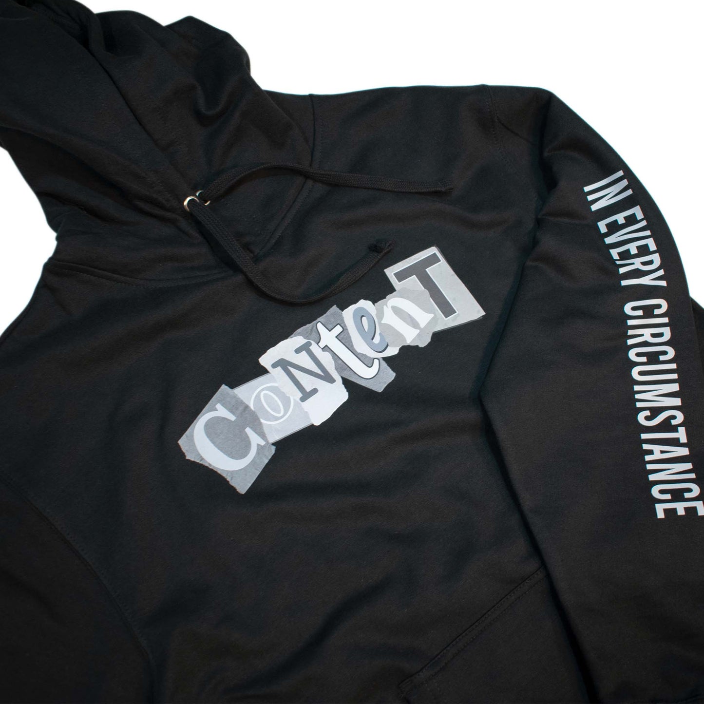 Content In Every Circumstance - Black Hoodie